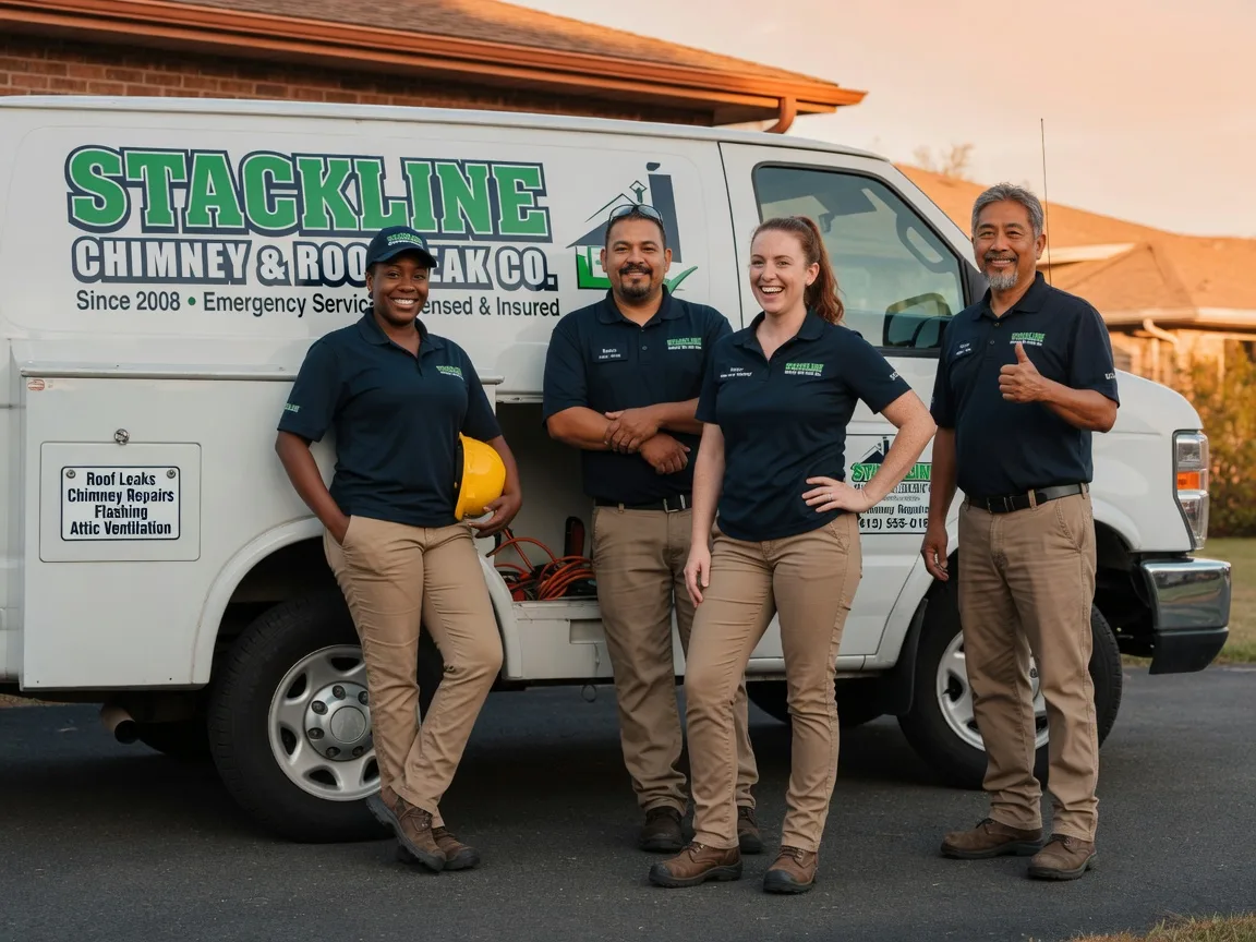 Chimney flashing repair company in Waltham, MN